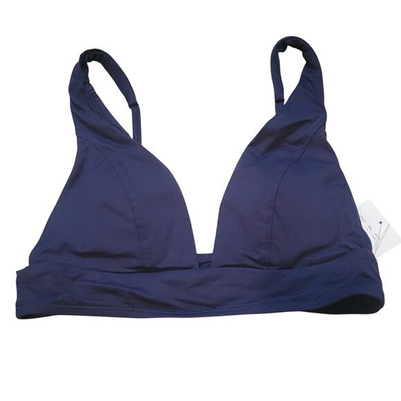 NWT Andie Swim The Belize Top Navy Size Small - Picture 3 of 5